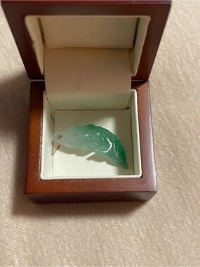 Jade Fish Pendant - Elegant Women’s Jewelry